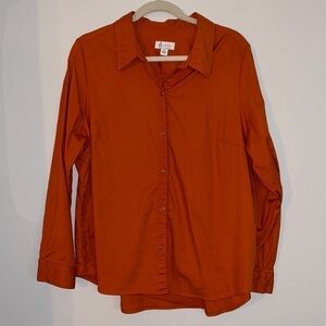 D&Co. Button-Down Sienna Top Size XL​​​